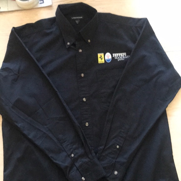 Ferrari Maserati Quebec long sleeve dress shirt - Picture 1 of 5